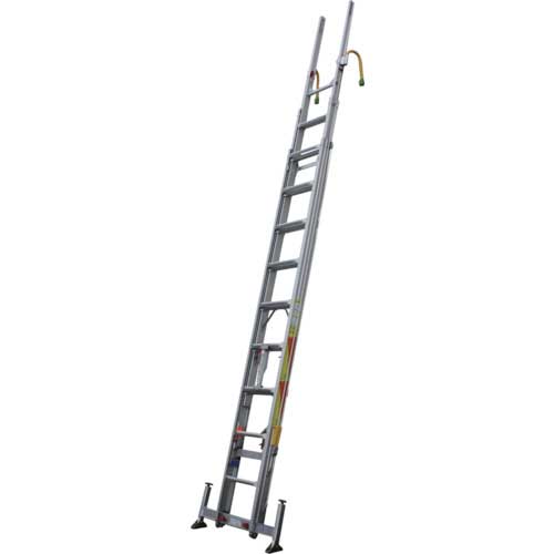 【廃番】NAKAO 3連伸縮ハシゴ レン太 8m アウトリガー 屋根上セット付 3REN-8.0Y