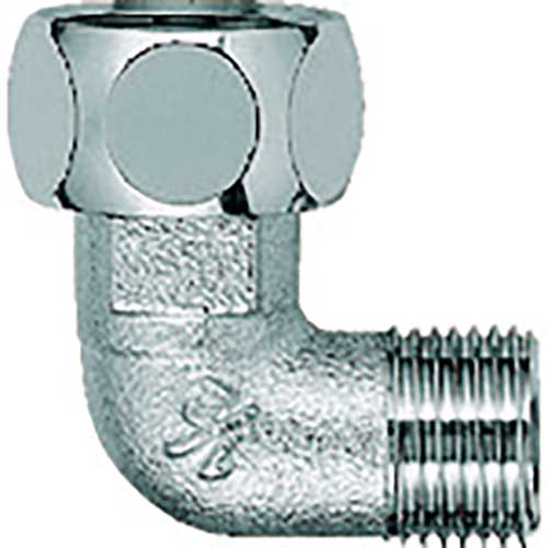 KAKUDAI 水道配管用継手 ナットつきフレキ用エルボ20 呼び径B:G3/4 呼び径C:G3/4 6461-20