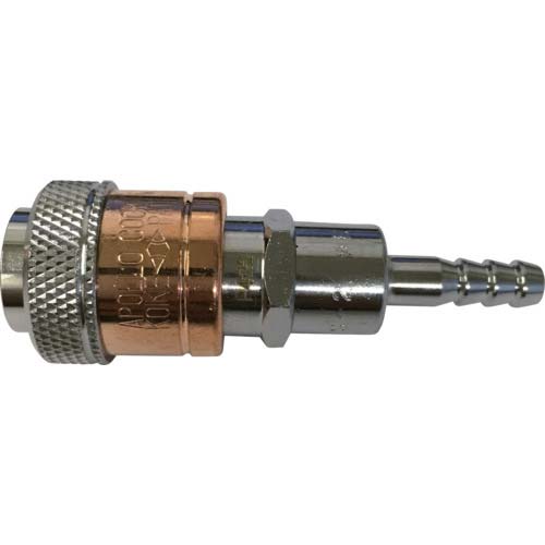 小池酸素 アポロコック(ソケット) ホース用 適用流体燃料ガス 接続サイズφ6 S1A02112 AS-2-6