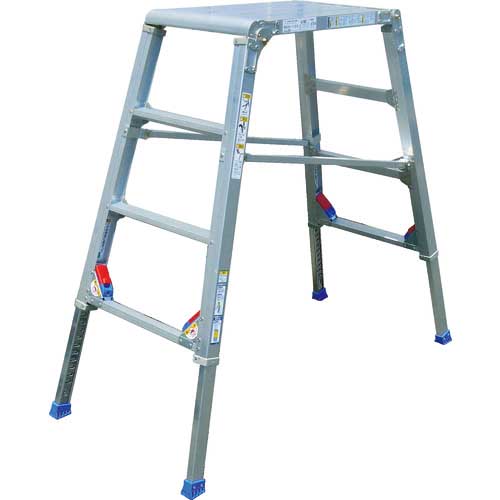 アルインコ 折りたたみ式足場台マイティステップ 脚伸縮式 BSS120