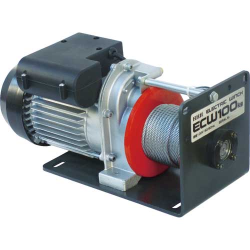 HHH 電動ウインチ 100kg 揚程10m ECW100