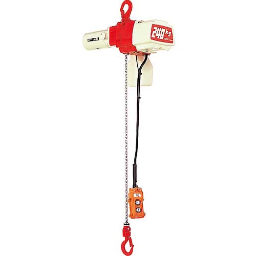 KITO 電気チェーンブロック キトーセレクト ED形 定格荷重240kg 揚程3m 単相100V2速形 【選べる定格荷重】 ED24ST