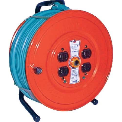 TRUSCO ソフトケーブルコードリール 50m GS-50T