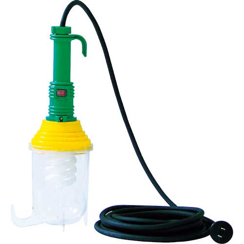 【廃番】日動 ハンドランプ 飛散防止型ハンドランプ27W 100V 2芯 5m HHL-27F-5M