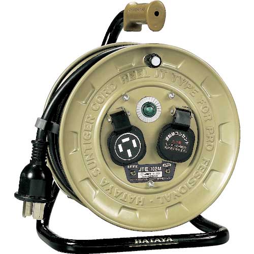 ハタヤ コードリール 三相200Vアース付 20A 10m JT3-102M