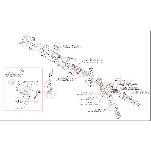 KITO キトーレバーブロックL4形 LB015用部品 ロードチェン標準一式 ▼390-1459 K6QB071J00181SU_01 1個 キトー キトーレバーブロックL4形 LB015用部品 上フック1式 L4BA015