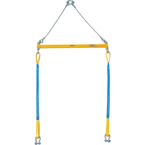 二点吊用天秤　500ｋｇ　SUPERTOOL　PSB508 スーパー 2点吊用天秤 容量：500kg スパン長：800mm PSB508の通販