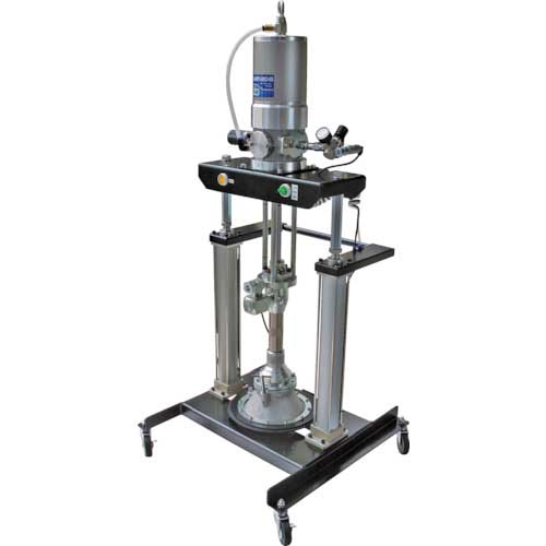 ヤマダ ドラム缶用高粘度ポンプユニット SR250P40DWAL (881057) ヤマダコーポレーション SR250型40:1ドラムポンプユニット