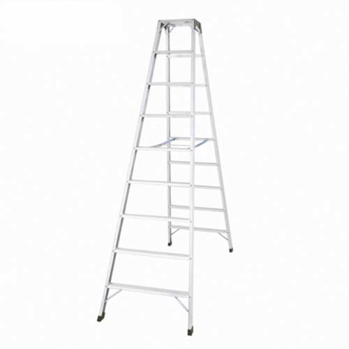 ハセガワ アルミ合金製天板幅広専用脚立 天板高さ2.7m ( SWH-27 ) 長谷川工業(株) ハセガワ アルミ合金製天板幅広専用脚立 天板高さ2.7m ( SWH-27