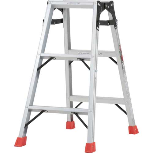 TRUSCO はしご兼用脚立 アルミ合金製・脚カバー付 THK