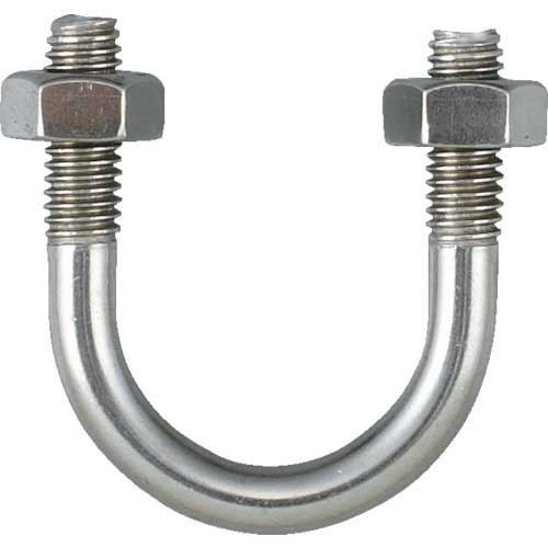 TRUSCO PC管用Uボルト SUS304 呼び径20A ねじ径W3/8 TPCU-BT20A-S