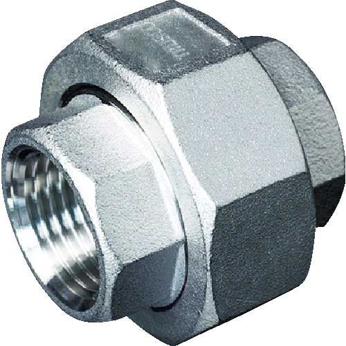 TRUSCO ねじ込み管継手 SUS ユニオン TU A