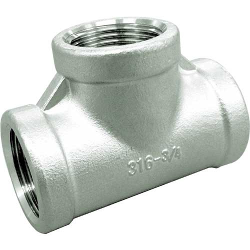 FLOBAL ねじ込み管継手 チーズ ステンレス14A 0411560 VT-S14