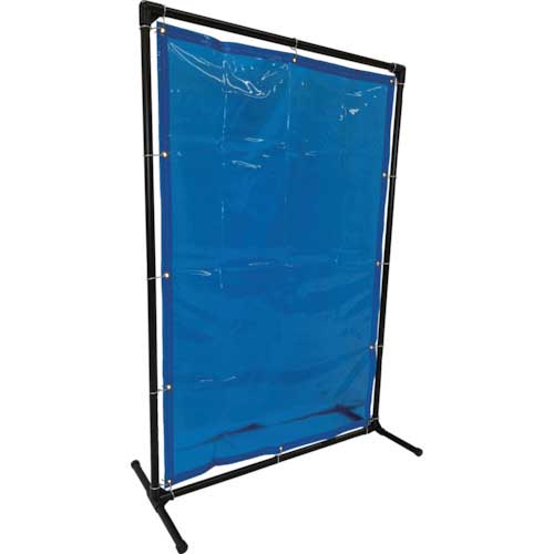 TRUSCO 溶接遮光フェンス(単体型・スチール製)固定足タイプ YF