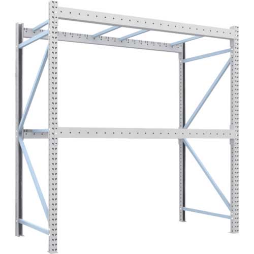 TRUSCO 重量パレットラック1トン2300×1100×H2500 2段 単体 1D-25B23-11-2