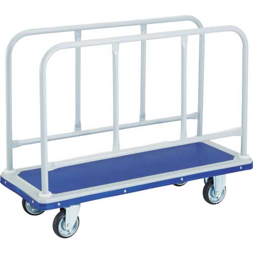 TRUSCO プレス製台車 ドンキーカート サイドハンドル1190×440 410N