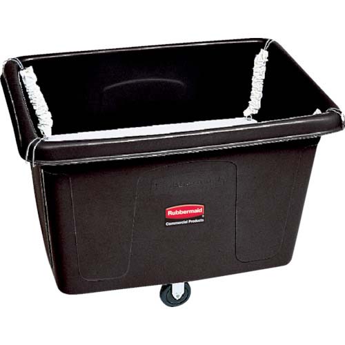ラバーメイド キューブトラック スプリング昇降台付き 400L ブラック
