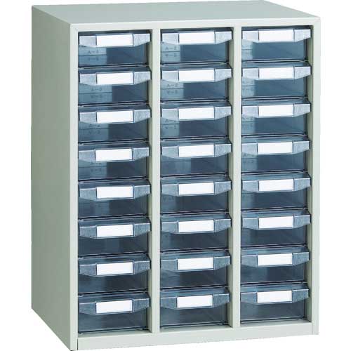 TRUSCO パーツケース バンラックケースA型 3列8段 A-38