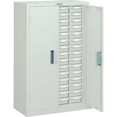TRUSCO パーツケース バンラックケースA型 扉付 4列15段 ( A-415D ) トラスコ中山(株) トラスコ中山 パーツケース バンラックケース A型