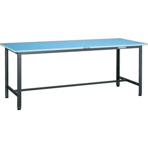 ■TRUSCO 軽荷重作業台(250kg)BE型 1800X600XH1044(全高) 上棚付 ダークグレー色[法人・事業所限定][直送元][店頭受取不可]