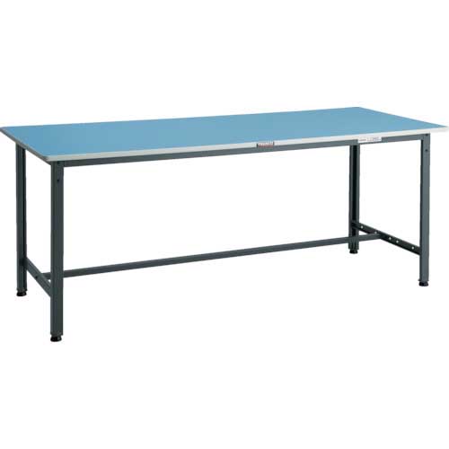 TRUSCO AE型作業台 1200X600XH740 ヤンググリーン色 AE-1260 YG 1台