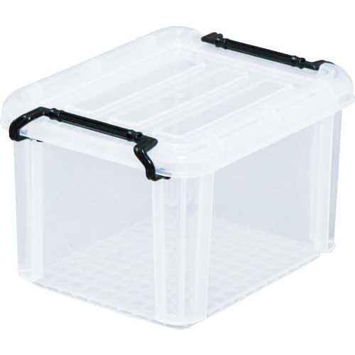 【廃番】アイリスオーヤマ 209482 バックル式コンテナ 210×165×95 クリア
