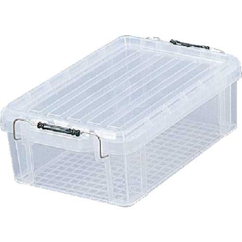 【廃番】アイリスオーヤマ 226370 バックル式コンテナ 450x295x160 クリア
