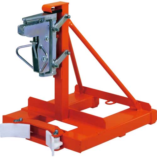 タイユー フォークリフトドラム運搬アタッチメント カムオート 首振り式 均等荷重450kg×1本 CA-N1-S