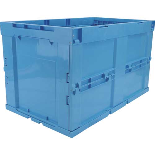 リス 折りたたみコンテナCB-S135C 青