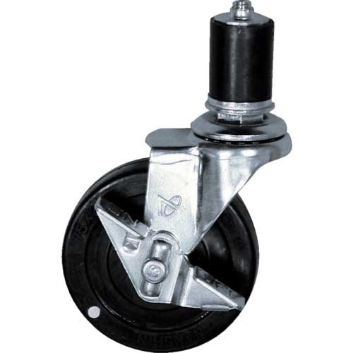 SPACIO 静電差込式キャスター自在ストッパー付 DGELー75S DGEL-75S