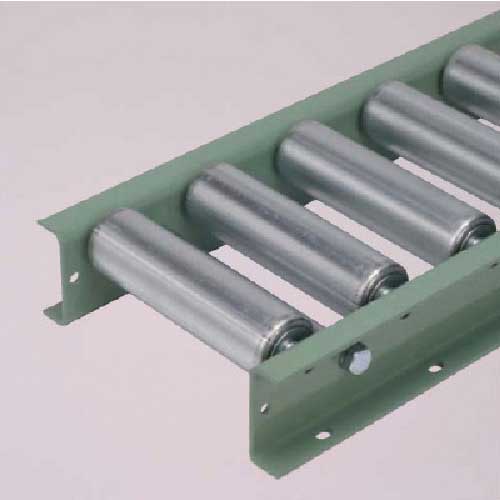 タイヨー φ57.2(2.3)スチールローラコンベヤ ピッチ100mm 幅300mm E5723-300-100-3000