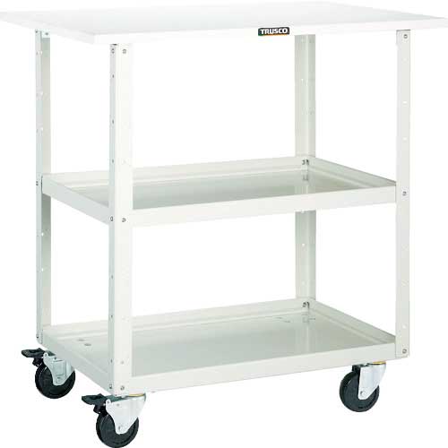TRUSCO イーグルワゴン 天板付 4輪自在 EGW 2TJ