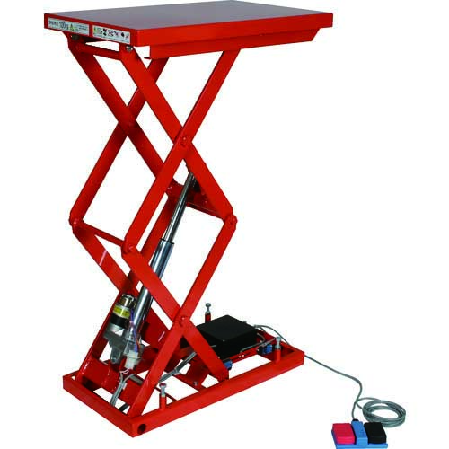 TRUSCO テーブルリフト1000kg 電動Bねじ式 DC24Vバッテリー専用 650×1050 ■▼855-3361 HDL-L100610V-D2 1台 TRUSCO テーブルリフト1000kg電動Bねじ200V 650×1200mm ( HDL-L100612V