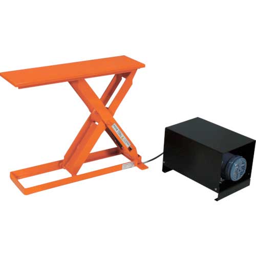 TRUSCO スリムリフト250kg 電動油圧式 800X300 HLE-25-3008