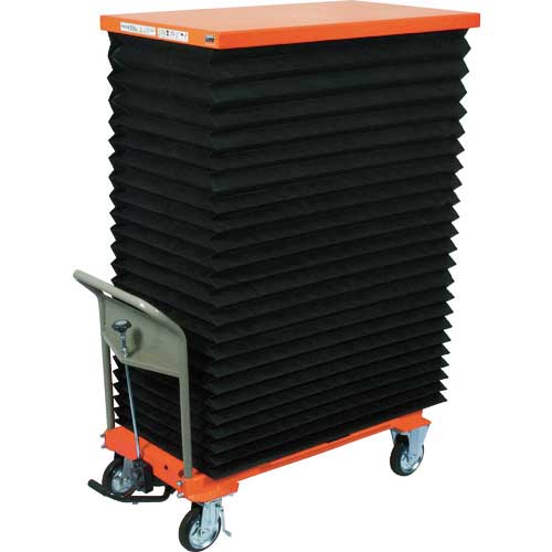 TRUSCO ハンドリフター 500kg 600X1050 蛇腹付 HLFA-E500MWJ