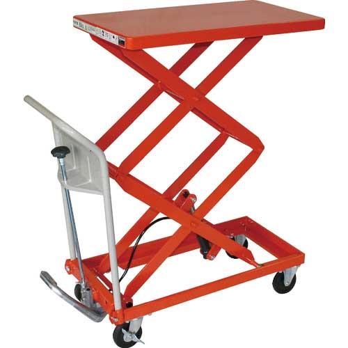 TRUSCO ハンドリフター80kg 400×720 高揚程型 HLFA-S80W