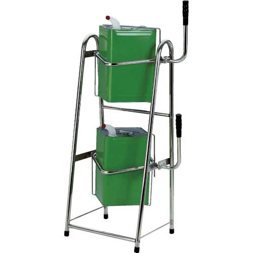 MECHANICS ステンレス一斗缶スタンド 二段式 KK-18WS