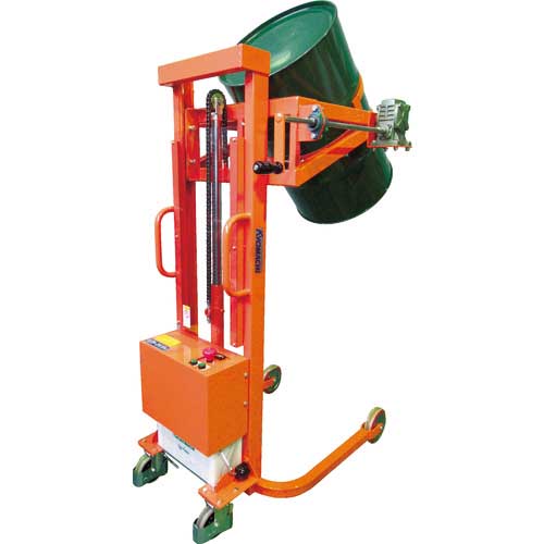 KSK ハンドドラムリフト(電動油圧) LMDD350-24