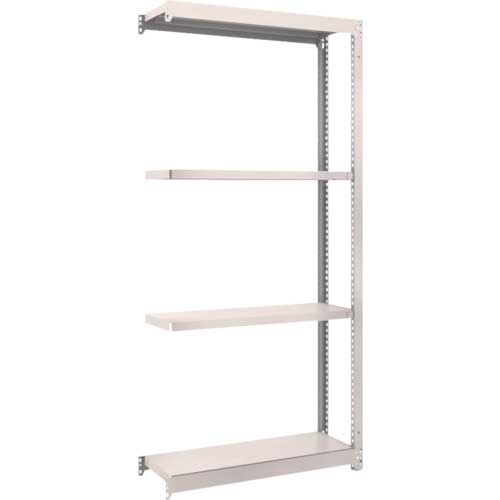 TRUSCO スチールラック M1.5型軽中量棚 4段 連結 ネオグレー M1.5-6 4B