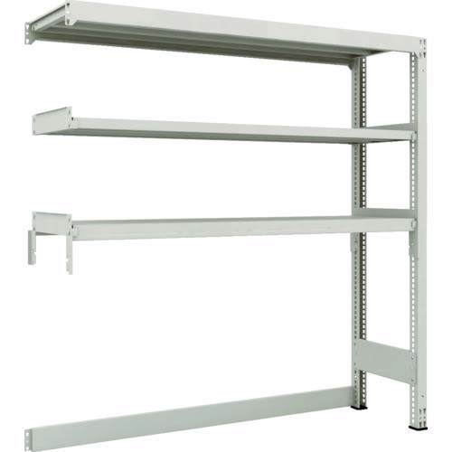 TRUSCO スチールラック M3型中量棚 下段開放型 W1500XD471XH1800 3段 連結 M3-SB6553B