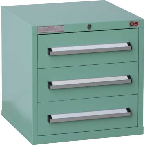 OS ミゼットキャビネット 間口418×奥行407×高さ663mm(ライトグレー)最大積載量160kg ■▼457-2173 M10-2G 1台 OS ミゼットキャビネット 間口418×奥行407×高さ663mm(ライトグレー