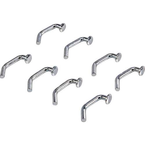 TRUSCO スチールラック軽中量棚用ロックピン 8本入 MM-PIN8S