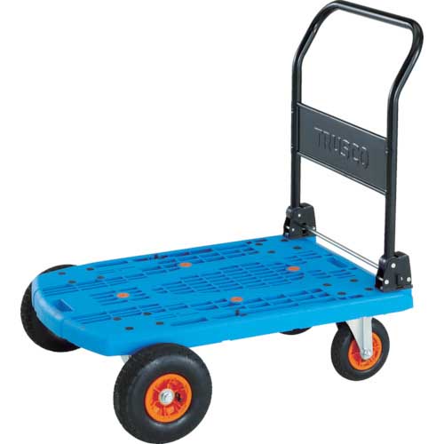 【廃番】TRUSCO 樹脂台車 カルティオビッグオフロード 900X600 MPK-906OR