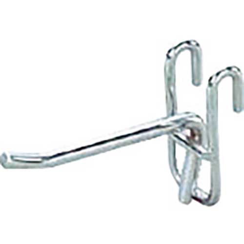 アイリスオーヤマ 540145 メタルラック用フックシングル2個入 90×55 MR-12F