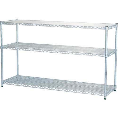 アイリスオーヤマ 539750 メタルラック(ポール径25) 1500×460×900