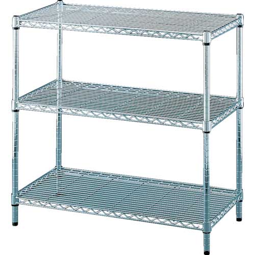 アイリスオーヤマ 540431 メタルラック(ポール径25) 910×460×900