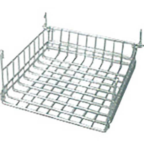 アイリスオーヤマ 539427 メタルラック棚下バスケット MR-B4B