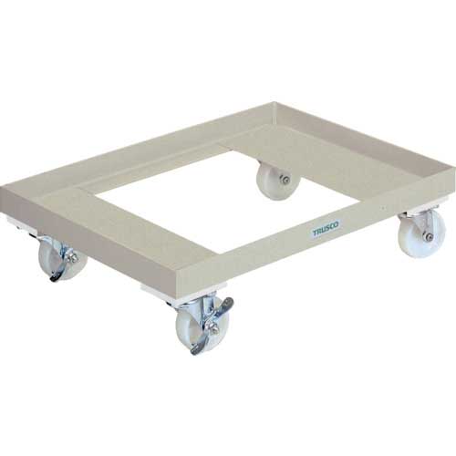TRUSCO 折りたたみコンテナ台車 内寸534X371 ND-CR