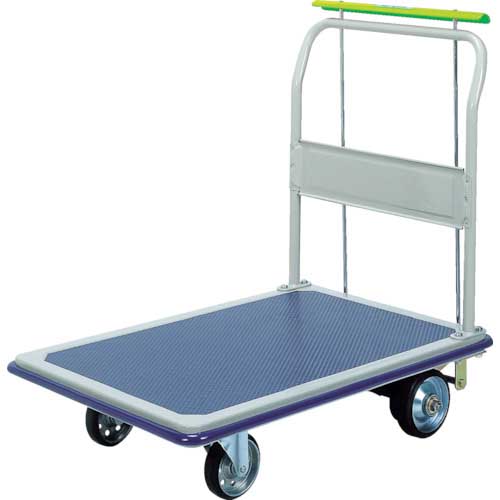 【廃番】佐野車輌 運搬台車スマイルブレーキ300固定式(1421-300)