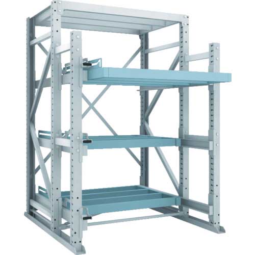 TRUSCO フルスライダーラック スライド スチール板無し NSFS-2